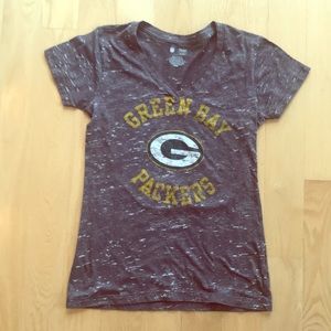 Green Bay Packer Burnout Tee